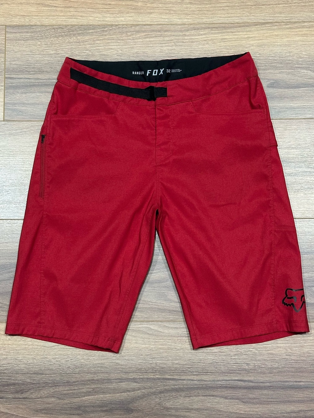 Fox Ranger Cargo Bike Shorts in Red Size 32